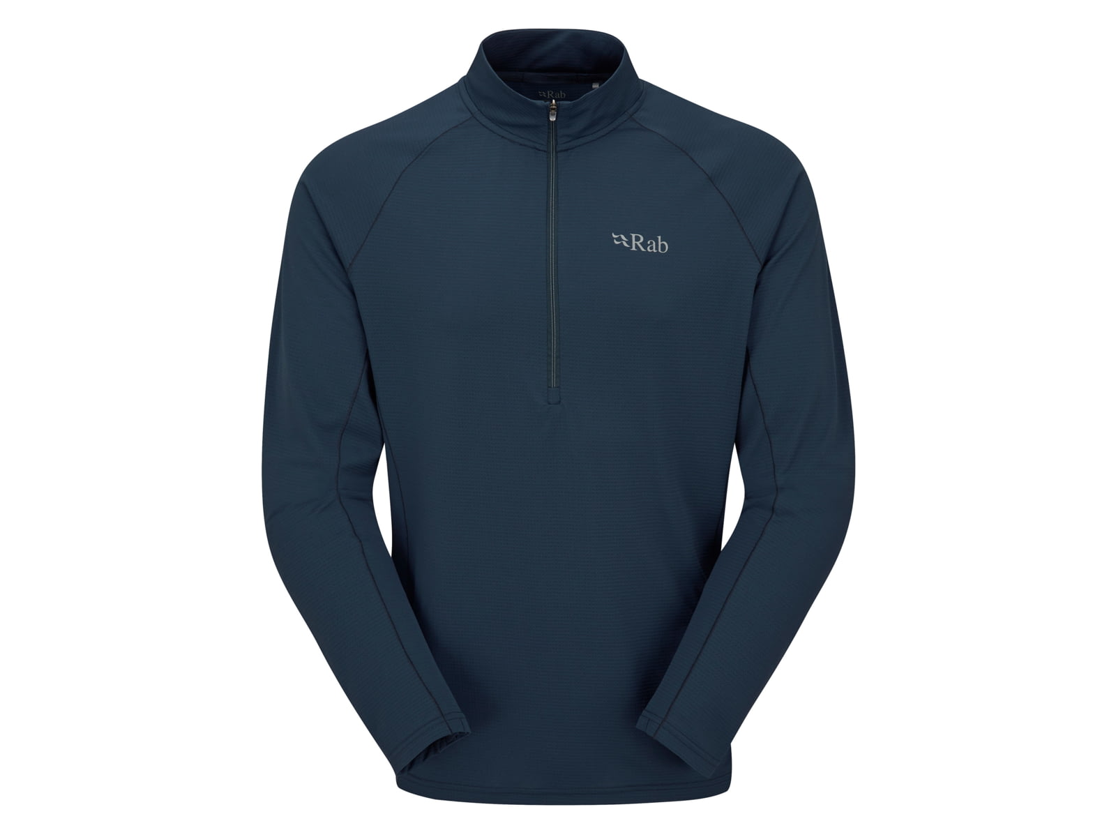 Rab Sonic Long Sleeve Zip - Men's Beluga Large