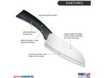 Rada Cutlery Anthem Cook's Knife Blk Bag RDCW434