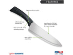Rada Cutlery Anthem French Chef Blk Bag RDCW431