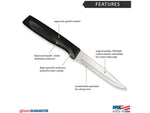 Rada Cutlery Anthem Serrated Steak Blk Bag RDCW405