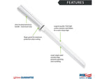 Rada Cutlery Bread Knife 8" Alum Bag RDCR143