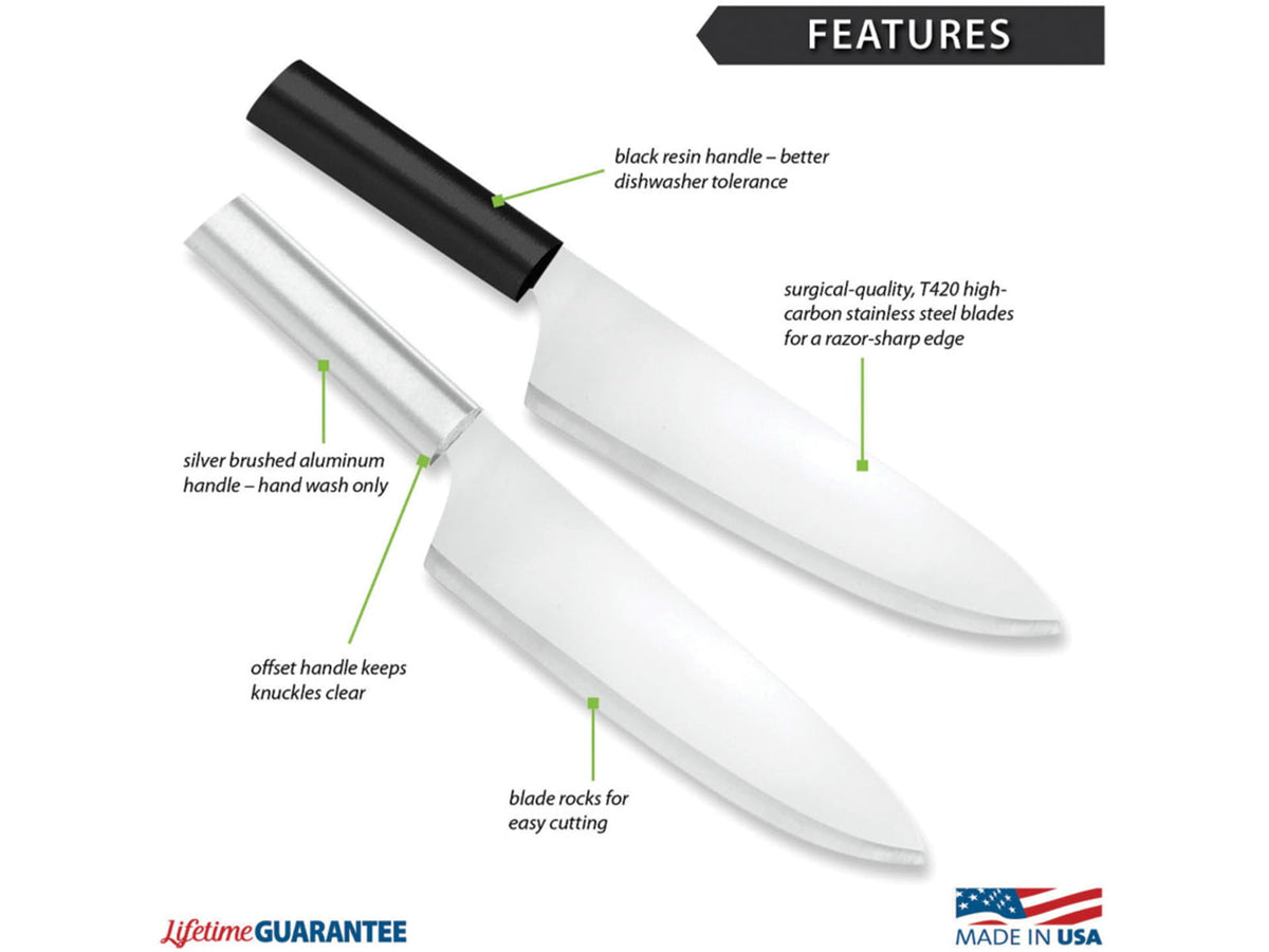 Rada Cutlery French Chef's Knife Alum Bag RDCR131