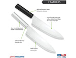Rada Cutlery French Chef's Knife Blk Bag RDCW231