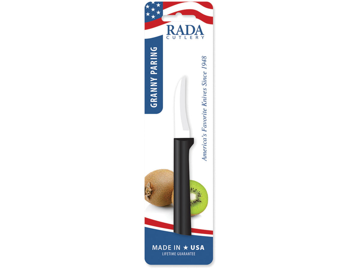 Rada Cutlery Granny Paring Knife Blk Clam RDCDW200