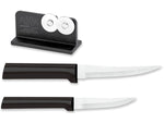 Rada Cutlery Paring/Sharpener Set Black RDCG236