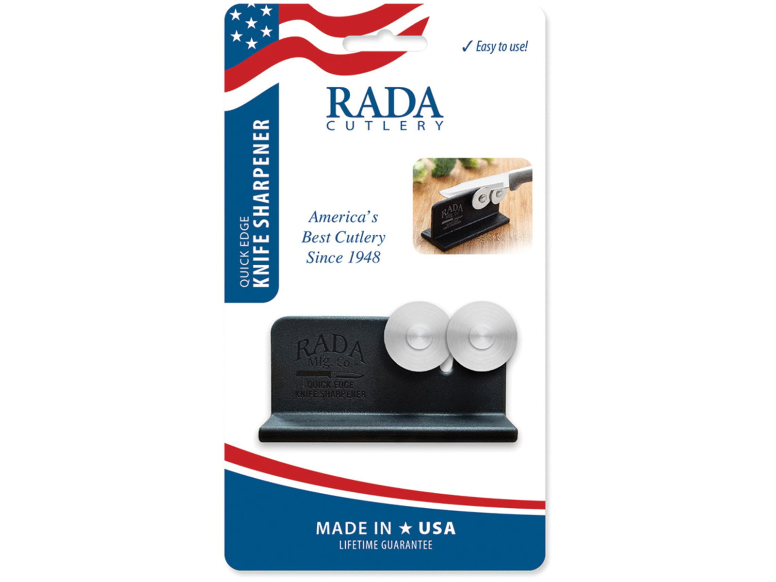 Rada Cutlery Quick Edge Knife Sharpener Clm RDCDR119