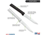 Rada Cutlery Serrated Steak Knife Blk Bag RDCW205