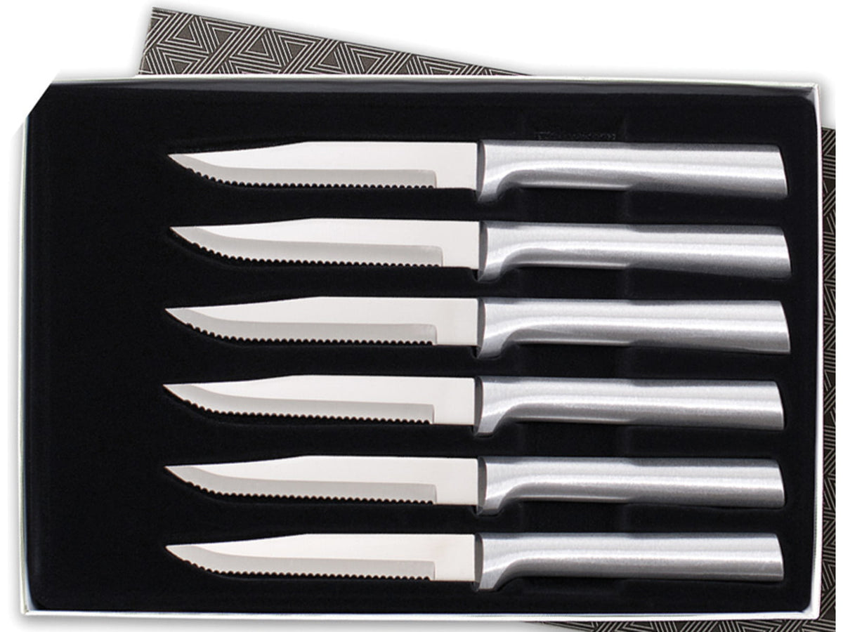 Rada Cutlery Serrated Steak Knife Set Alm RDCS6S