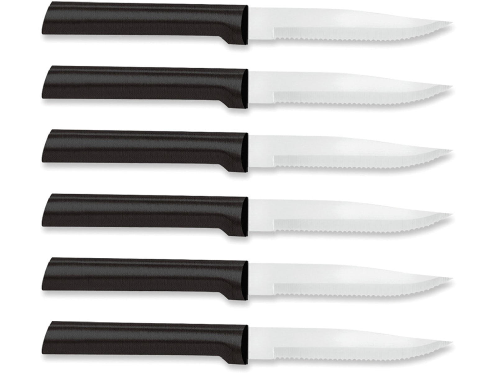 Rada Cutlery Serrated Steak Knife Set Blk RDCG26S