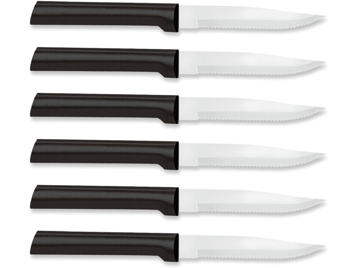 Rada Cutlery Serrated Steak Knife Set Blk RDCG26S