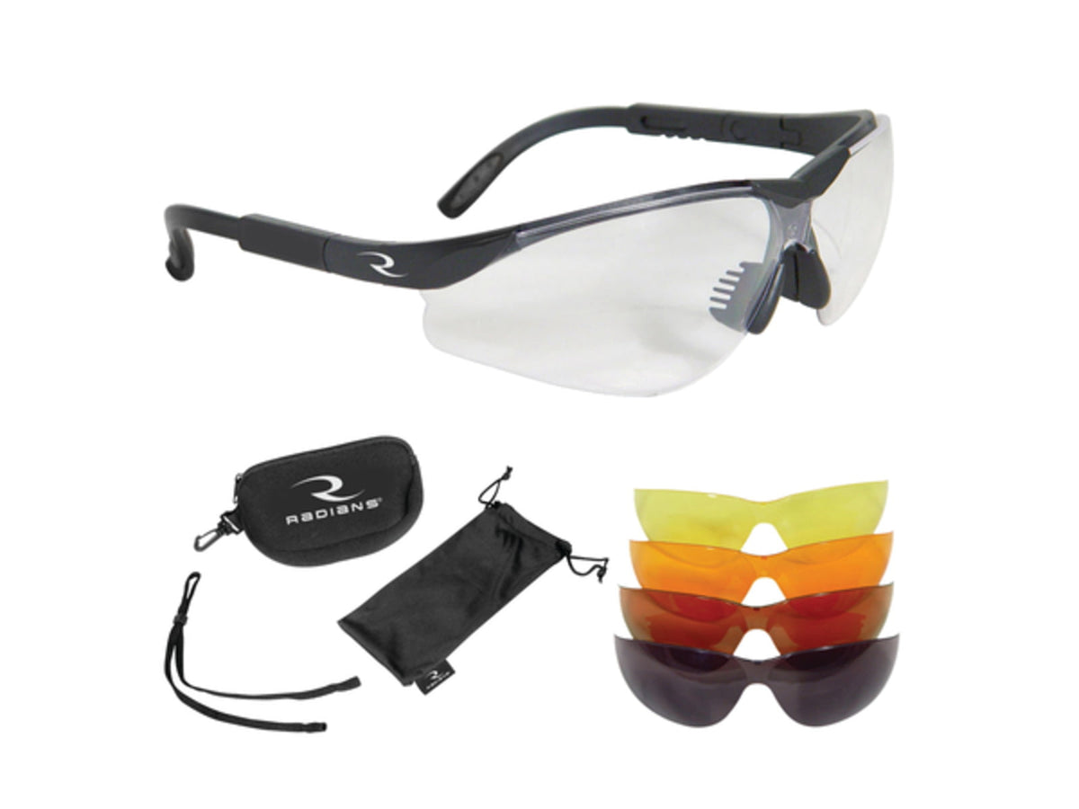 Radians T-85 Interchangeable Len Kit Five Lenses Plus Carrying Case T85RC