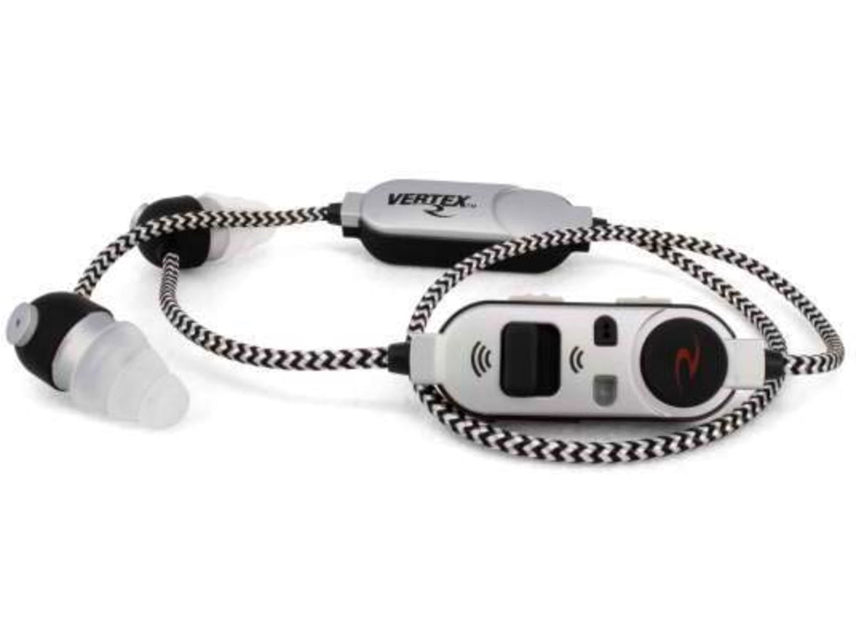 Radians VXBTAC10 Vertex Electronic Ear Buds 21 dB In The Ear Black/Gray VX-BTAC10