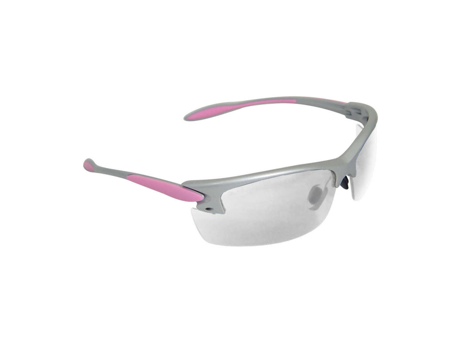 Radians Women's Shooting Glass Pink Frame Clear Lens PG0810CS