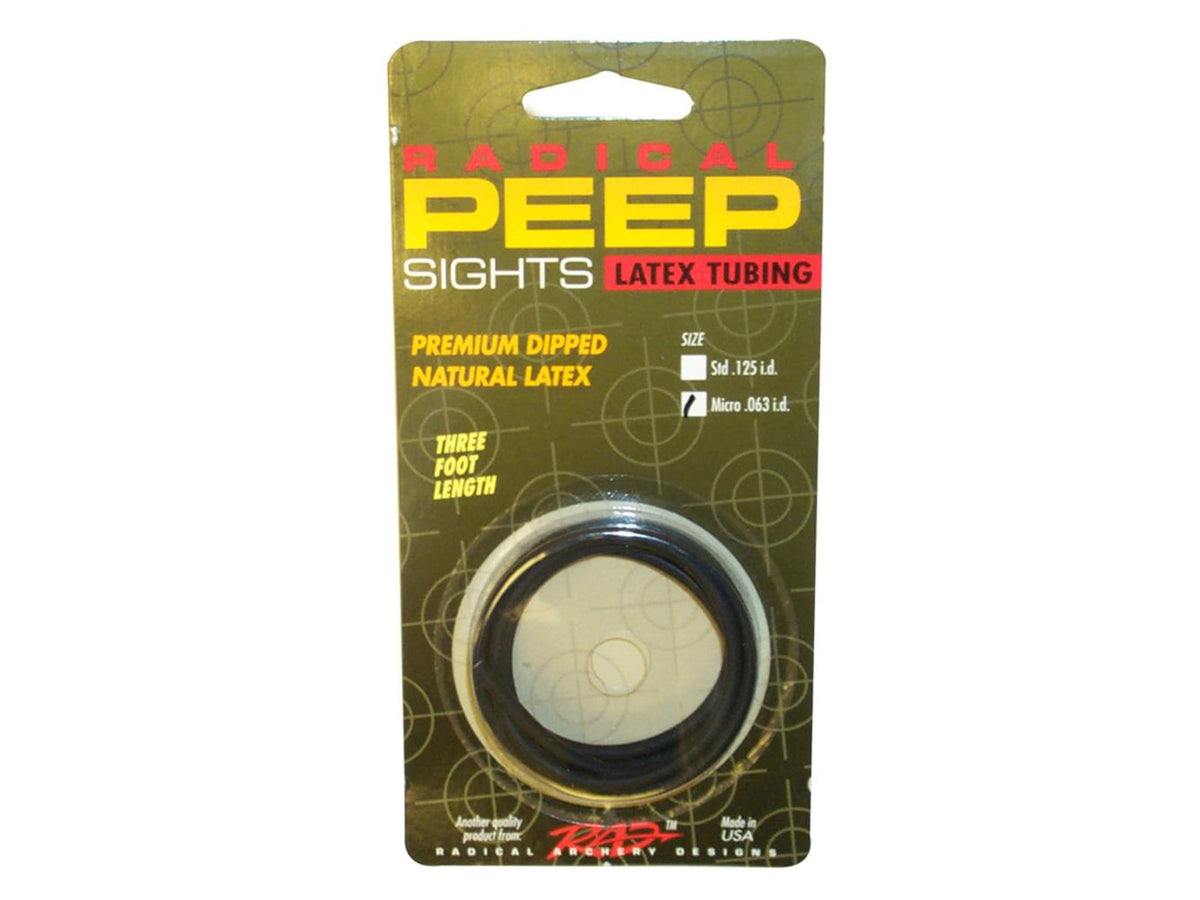 Radical Archery Designs Standard Peep Tubing Black 3 ft. 25010