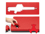 RAGAR RAGAR 35.75 in x 13.5 in Foam Insert For Hard Rifle Cases Red/Charcoal RG00013-XP-RED
