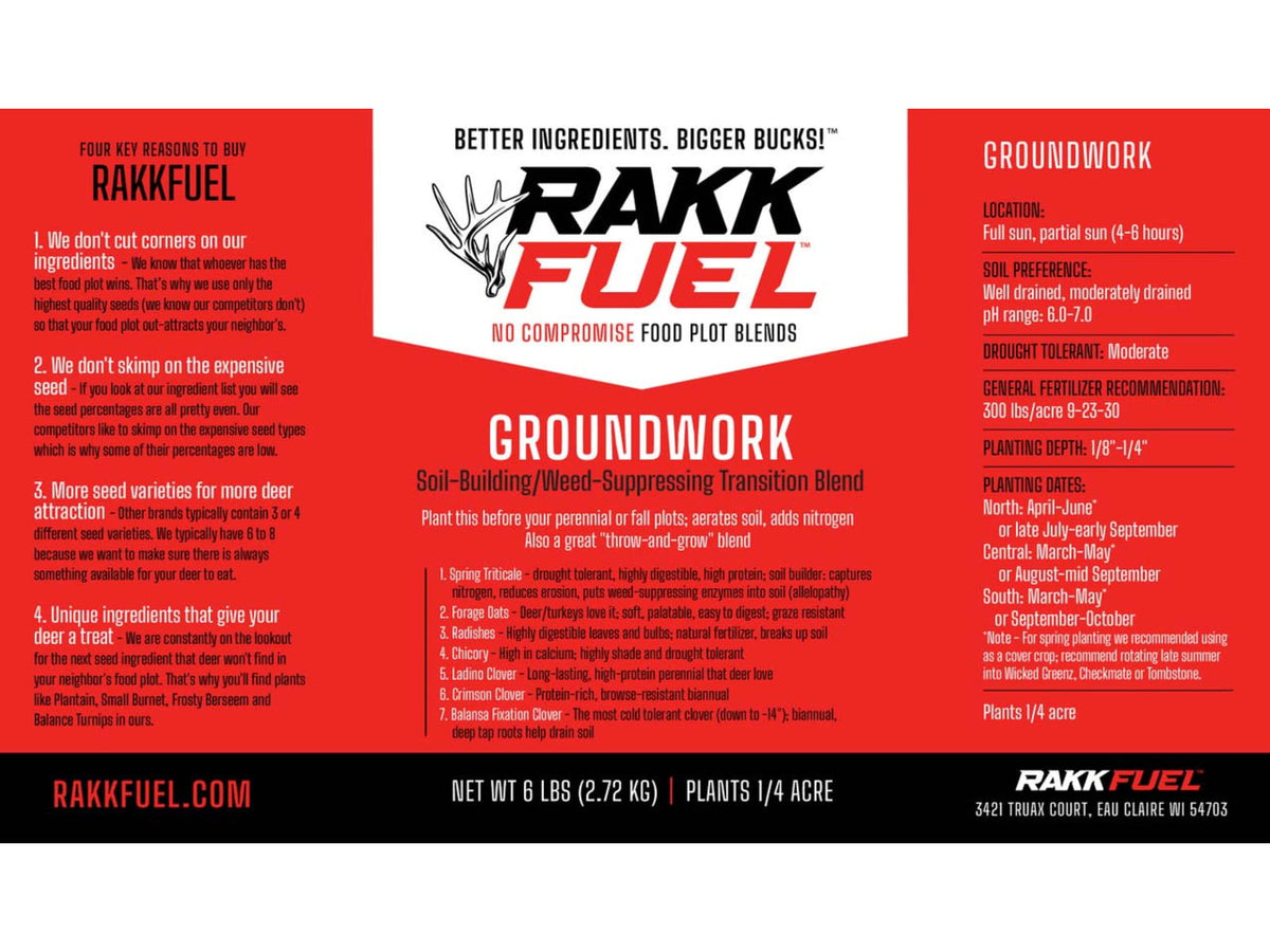 RaKK Fuel Groundwork 1/2 Acre Transition Blend Large