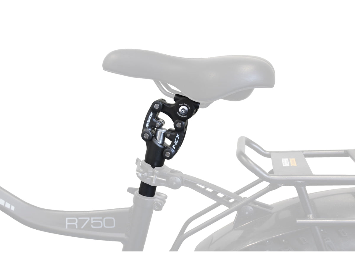 Rambo Bikes SR Suntour NCX Suspension Seatpost Black