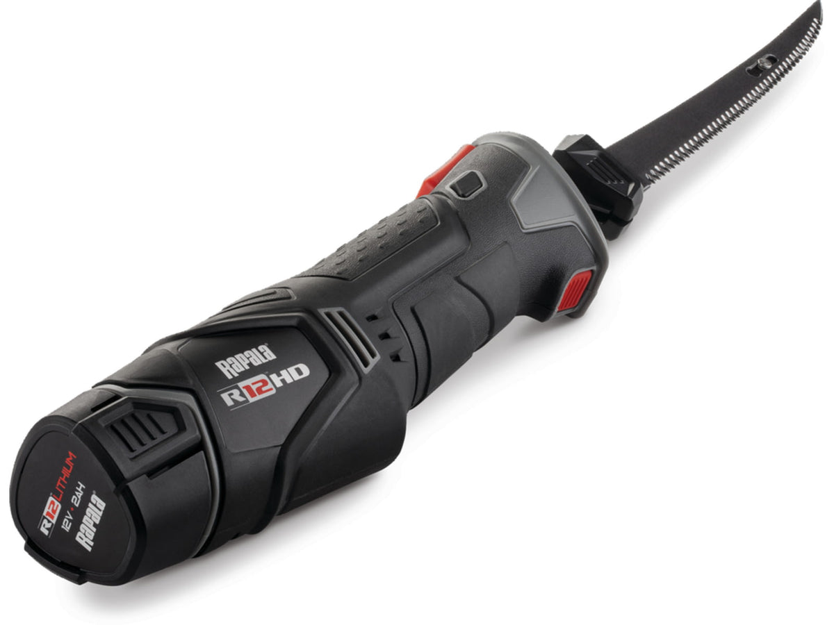 Rapala R12 Heavy-Duty Lithium Fillet Knife Kit R12HDRF