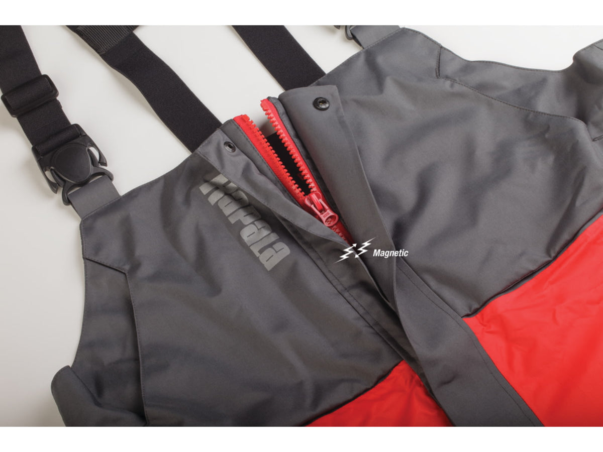 Rapala Rain Bib Grey Red 3XL RR1B-3XL
