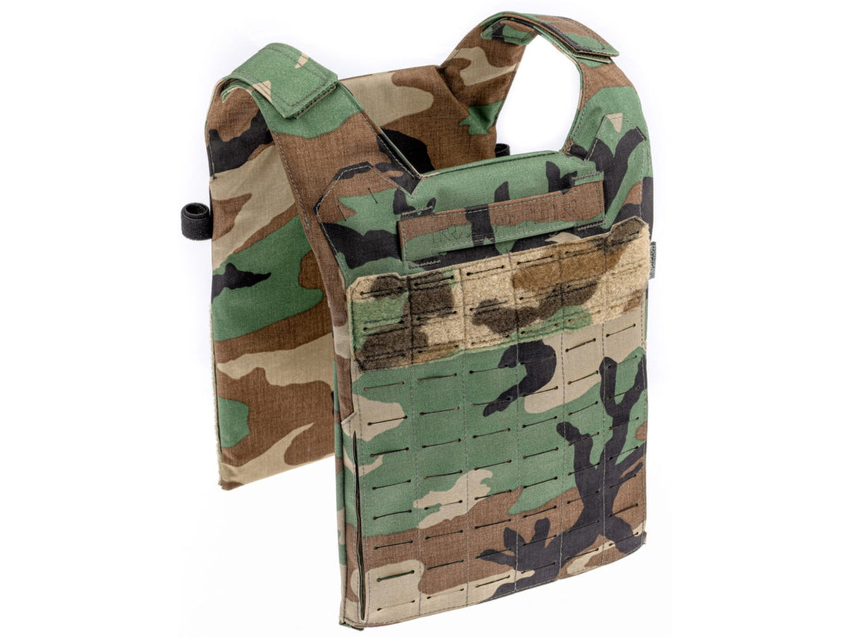 Raptor Tactical THOR MK2 Back Plate Carrier Bag Woodland Medium T2B-M81-MD