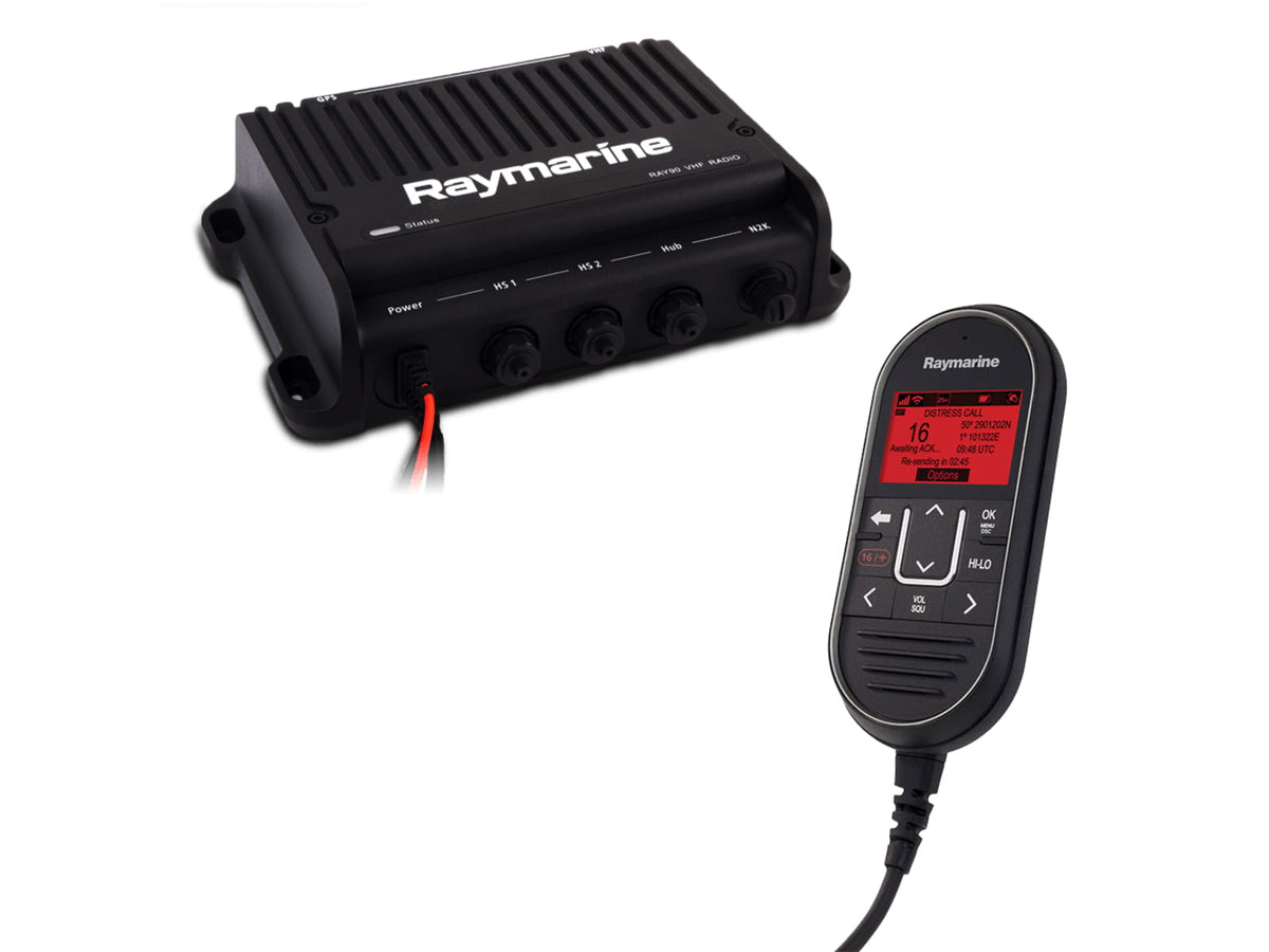 Raymarine Modular Dual-Station VHF Black Box Radio System w/AIS Ray91 E70493