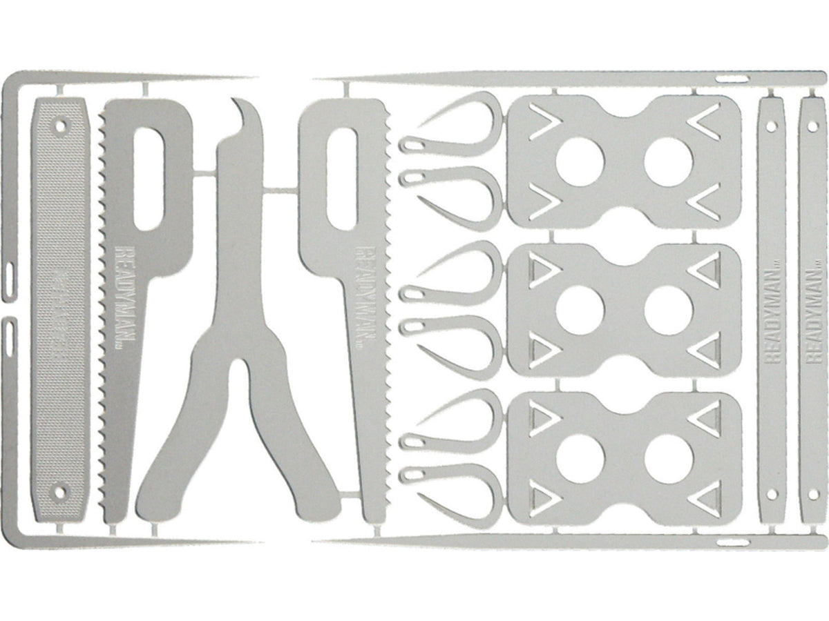 ReadyMan Medical Card Construction 0.65 Millimeter Stainless MEDICAL CARD