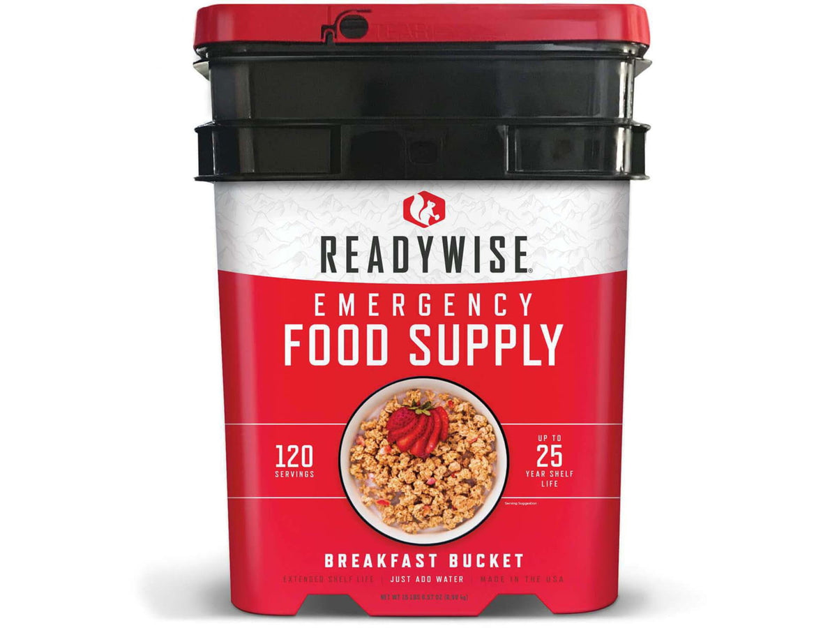 ReadyWise Breakfast Bucket 120 Servings RW10-121