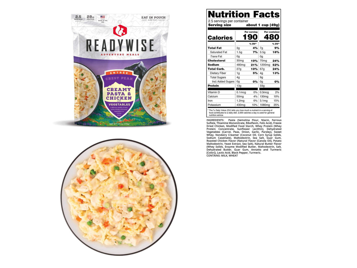 ReadyWise Adventure Meals Favorites Kit 9 Pack RW05-930