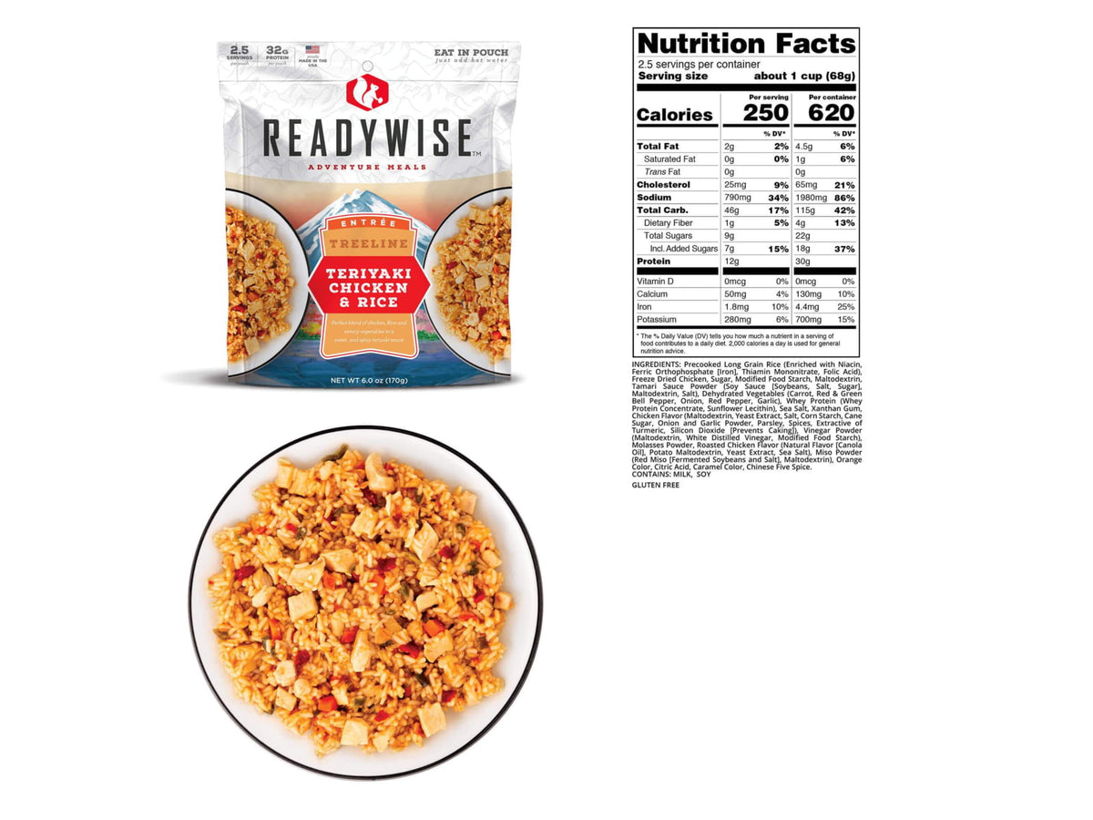ReadyWise Adventure Meals Favorites Kit 9 Pack RW05-930