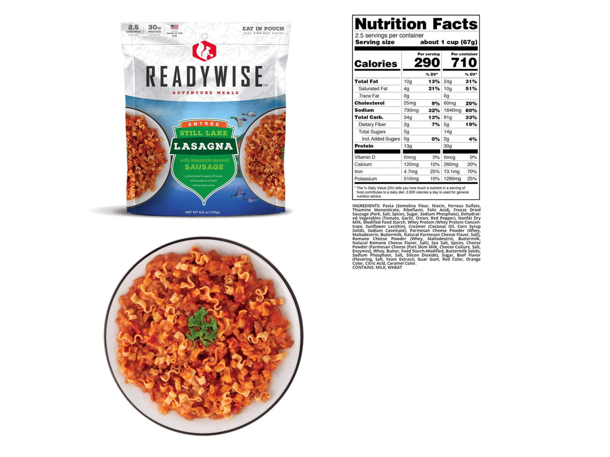 ReadyWise Adventure Meals Favorites Kit 9 Pack RW05-930
