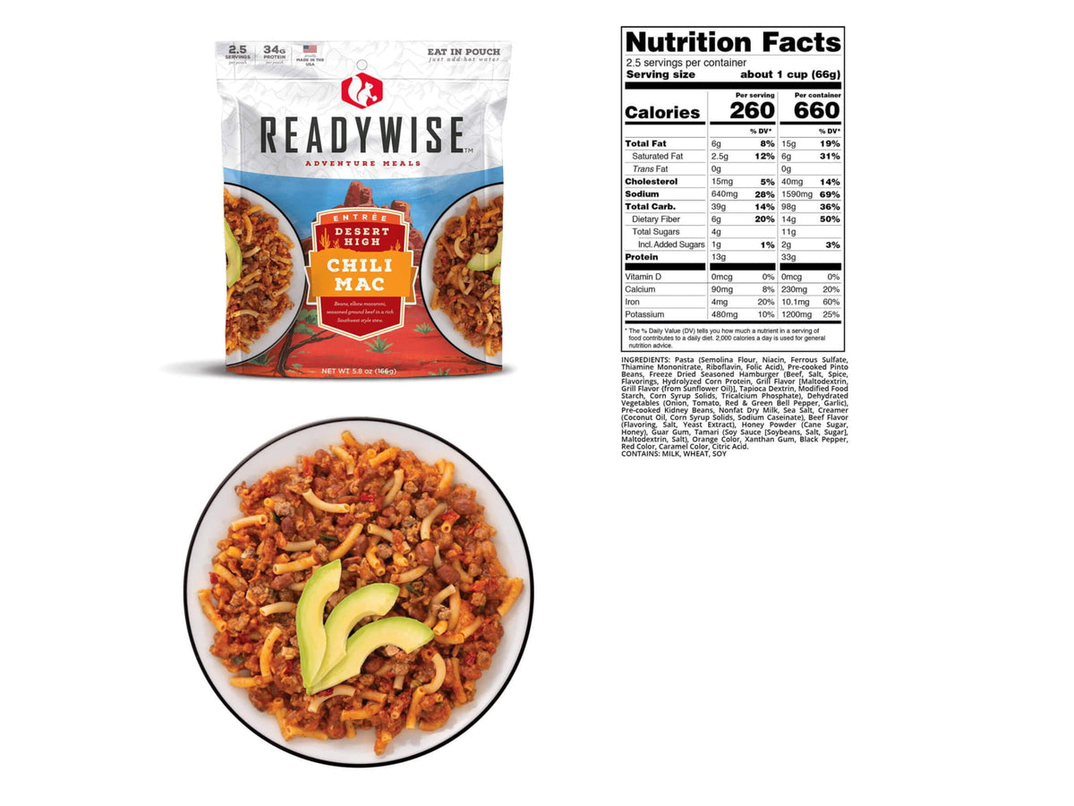 ReadyWise Adventure Meals Favorites Kit 9 Pack RW05-930