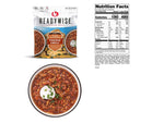 ReadyWise High Plateau Veggie Chili Soup Single Pouch