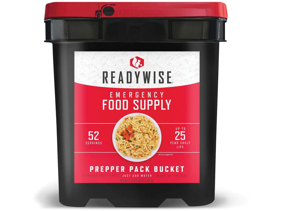 ReadyWise Prepper Pack Bucket 52 Servings RW10-152