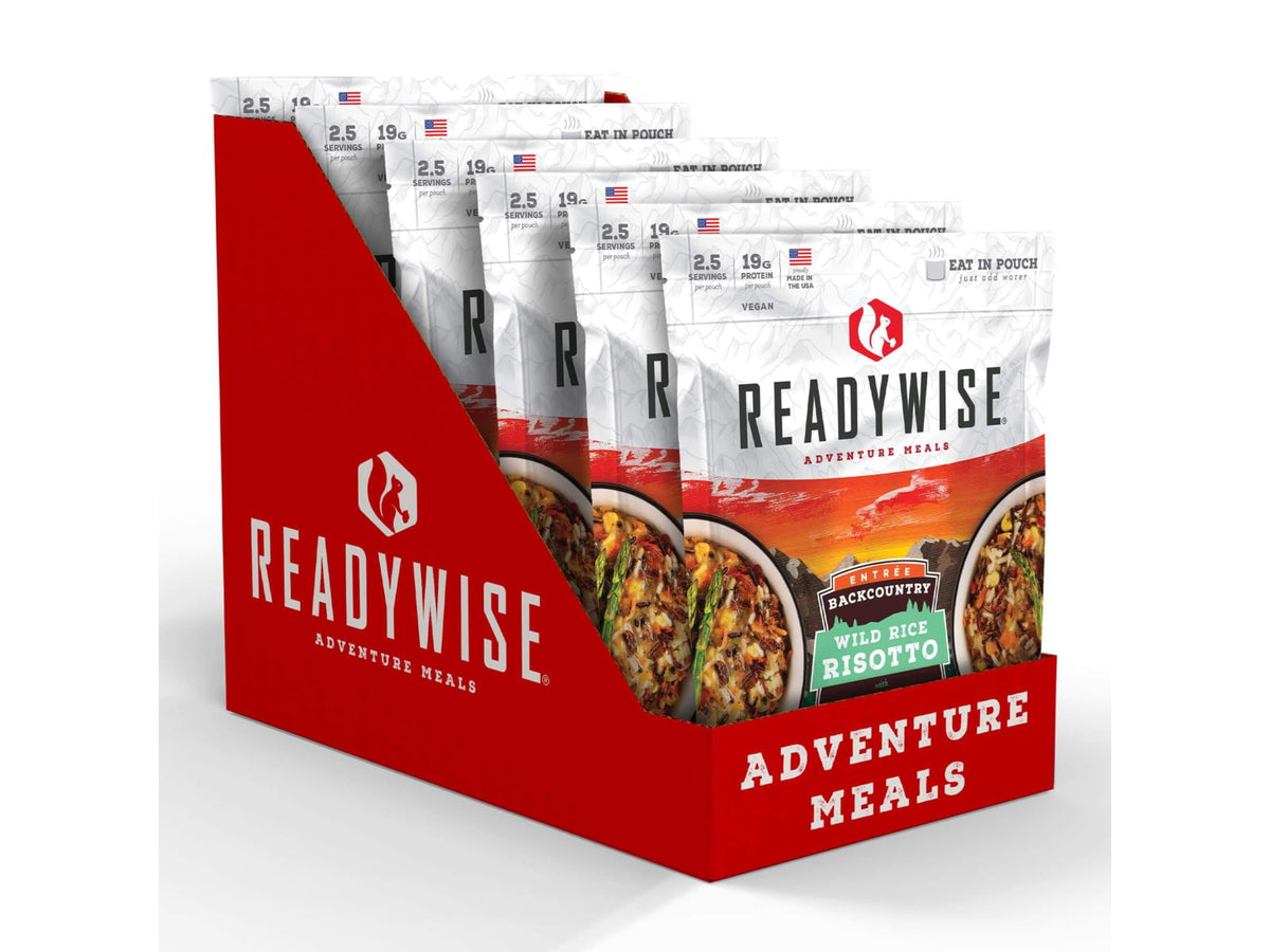 ReadyWise Wild Rice Risotto with Vegetables 6 Pack RW05-800