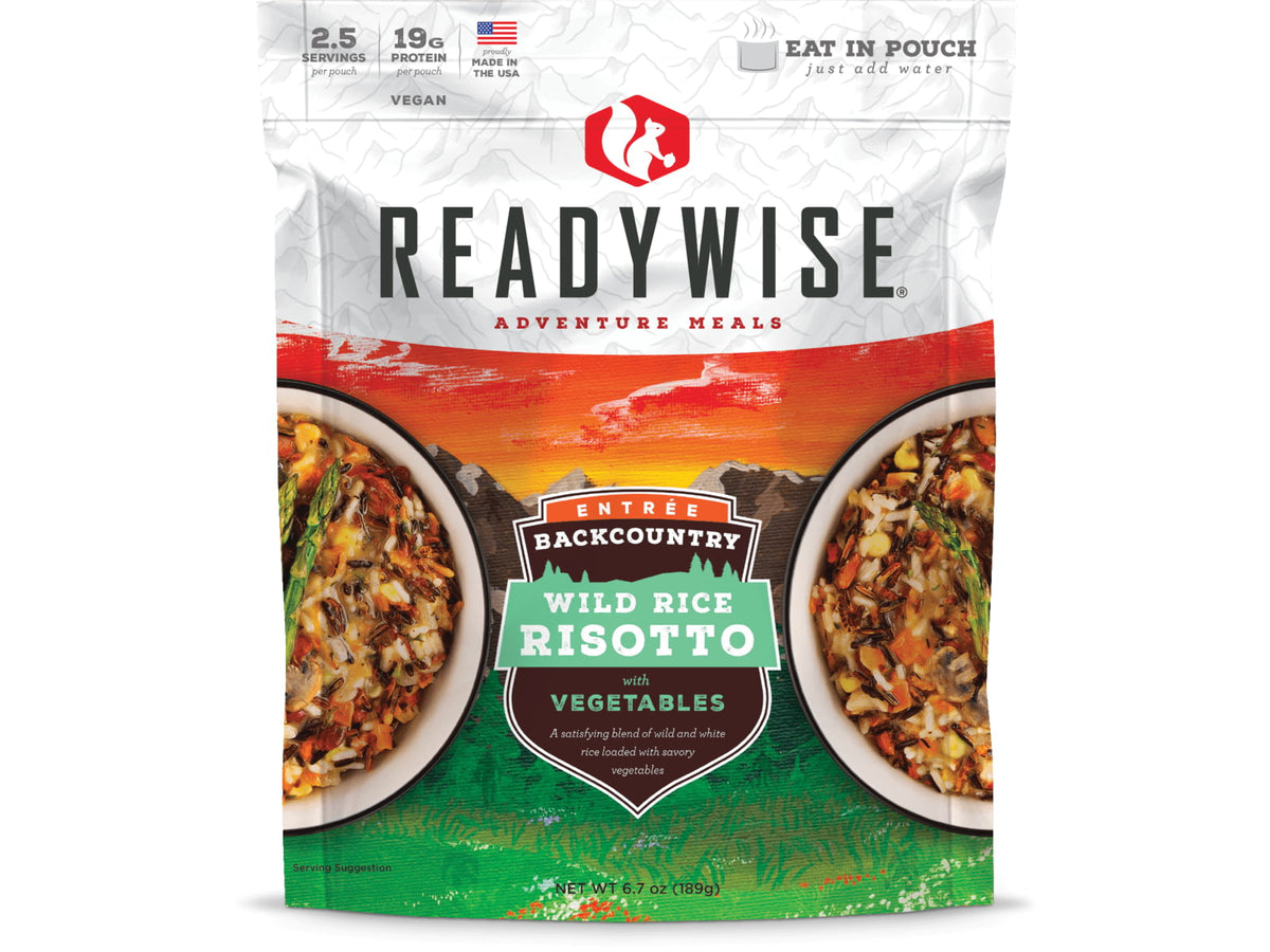 ReadyWise Wild Rice Risotto with Vegetables 6 Pack RW05-800