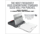 Real Avid Accu-Punch 11 Piece Roll Pin Punch Set AVAPK-RP