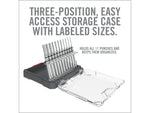 Real Avid Accu-Punch 11 Piece Roll Pin Punch Set AVAPK-RP