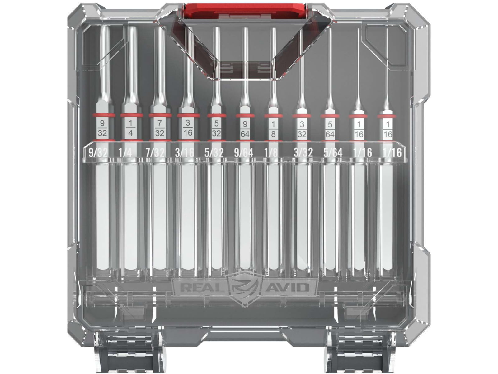 Real Avid Accu-Punch 11 Piece Standard Pin Punch Set AVAPK-S