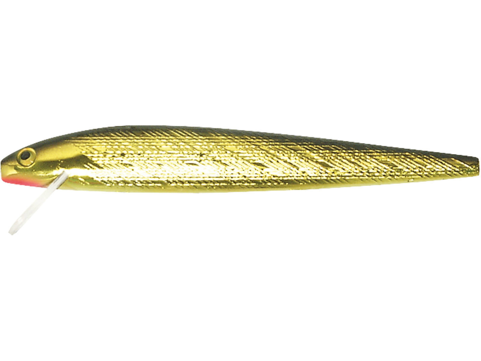 Rebel Lures Rebel Jointed Minnow Lure Floating Gold/Black 1 7/8in 3/32oz