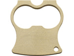 Red Horse Knife Works Bad Apple Brass Bottle Opener Brass RH015