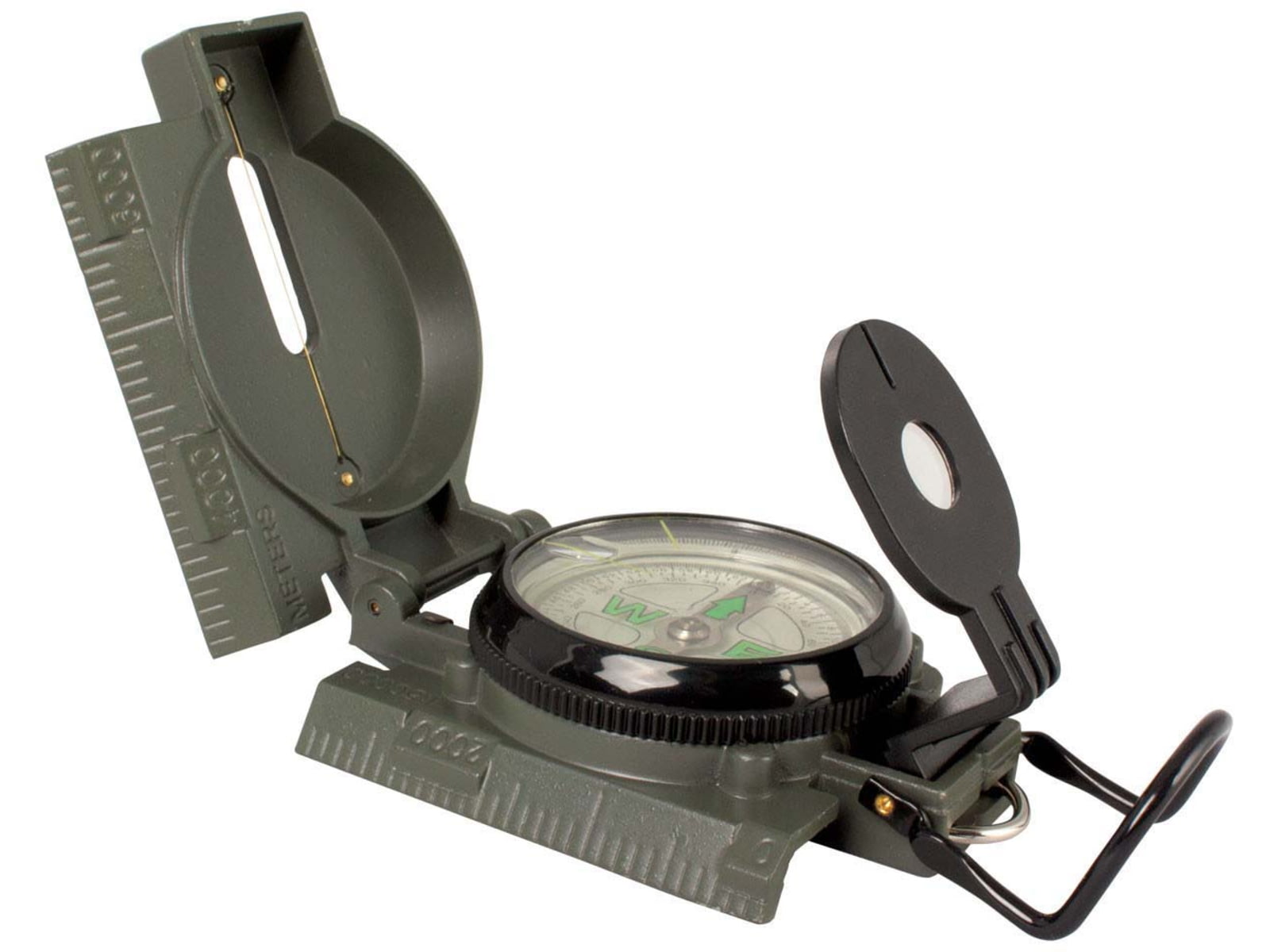 Red Rock Outdoor Gear Military Marching Compass Grey