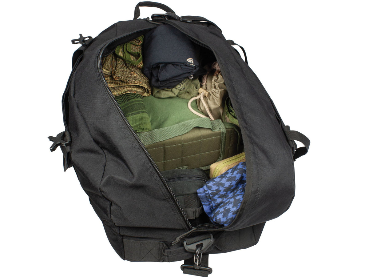 Red Rock Outdoor Gear Quest Duffel Pack Black 80258BLK