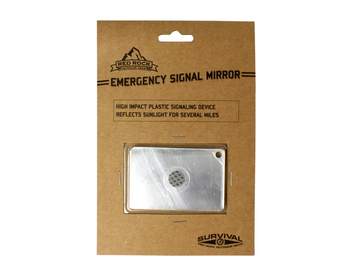 Red Rock Outdoor Gear Emergency Signal Mirror Clear 06-030