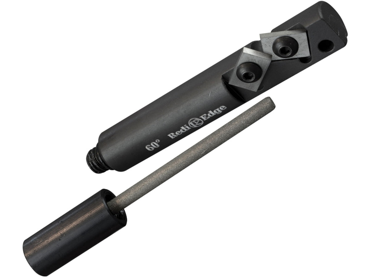 Redi-Edge Mini Multi Tool Sharpener 60 Black aluminum handle REOMNI-60