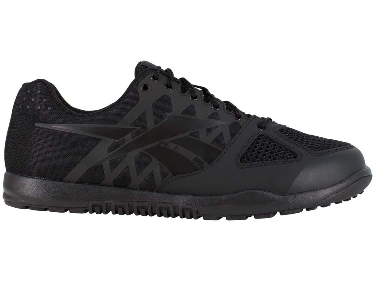 Reebok Nano Tactical Trainer Shoes w/Soft Toe - Mens Black 10 US Wide