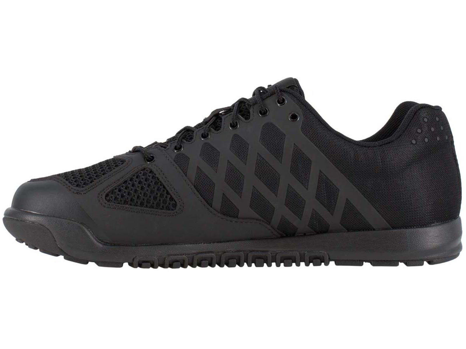 Reebok Nano Tactical Trainer Shoes w/Soft Toe - Mens Black 10 US Wide