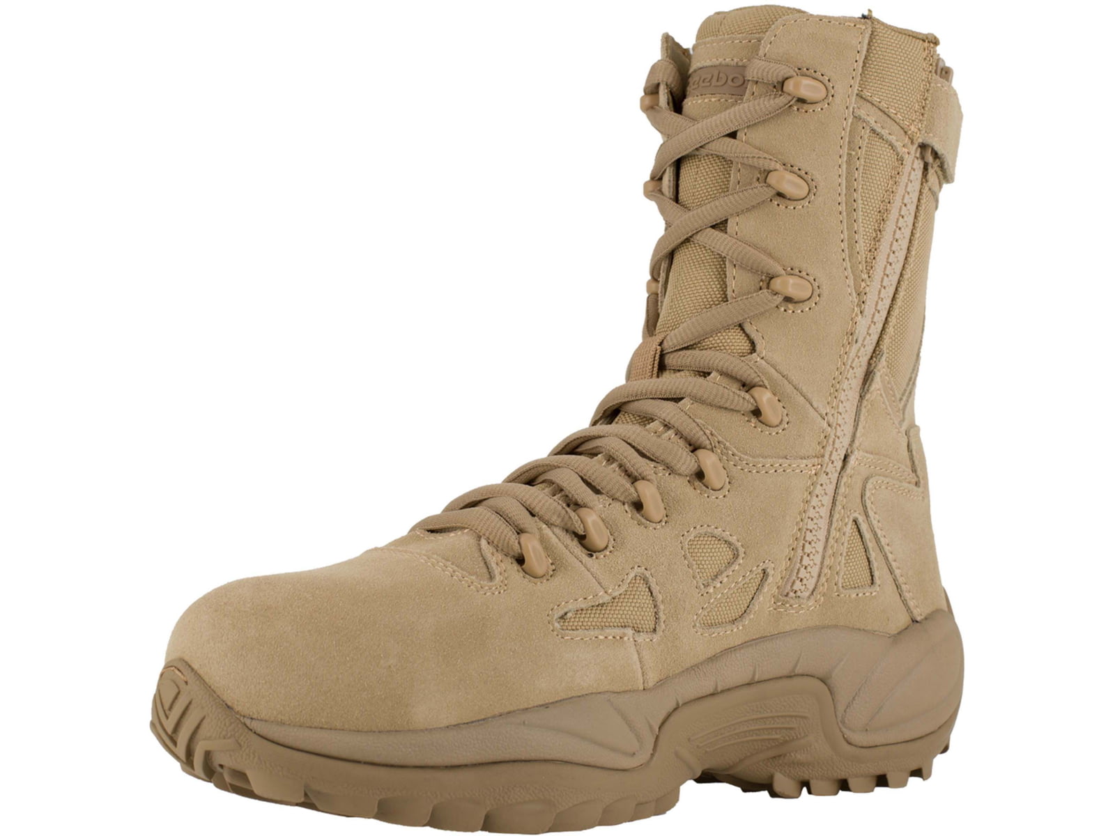 Reebok Rapid Response RB Wos 8in. Military Boot - Women's Tan 10 Medium