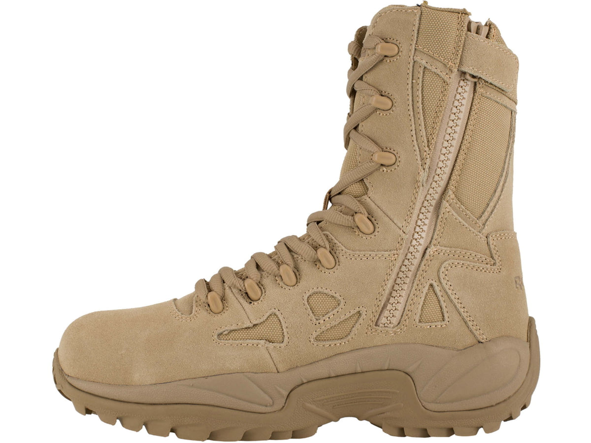 Reebok Rapid Response RB Wos 8in. Military Boot - Women's Tan 10 Medium