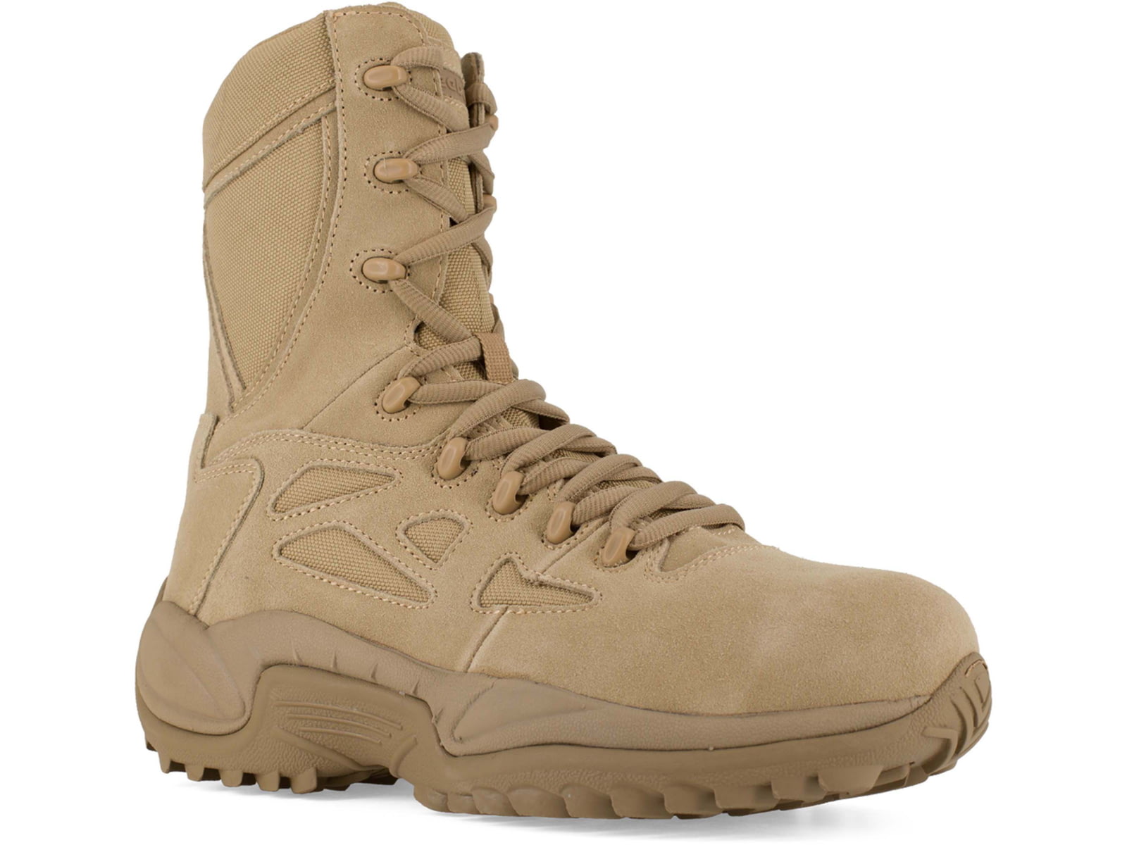 Reebok Rapid Response RB Wos 8in. Military Boot - Women's Tan 10 Medium