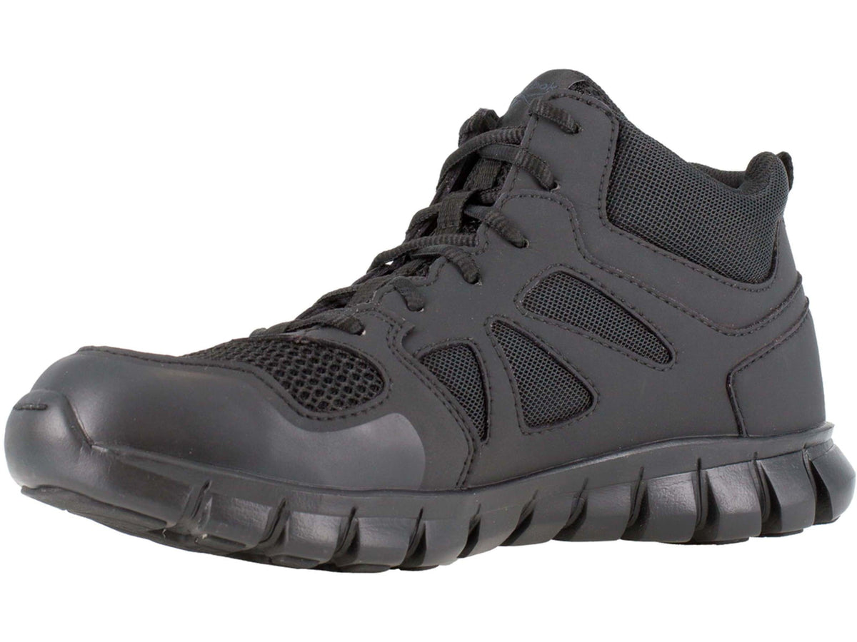 Reebok Sublite Cushion Mid Soft Toe Tactical Boot - Women's Black